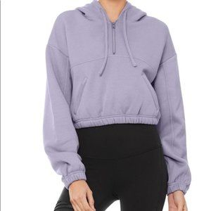 ALO YOGA Stadium Half Zip Hoodie Size XS